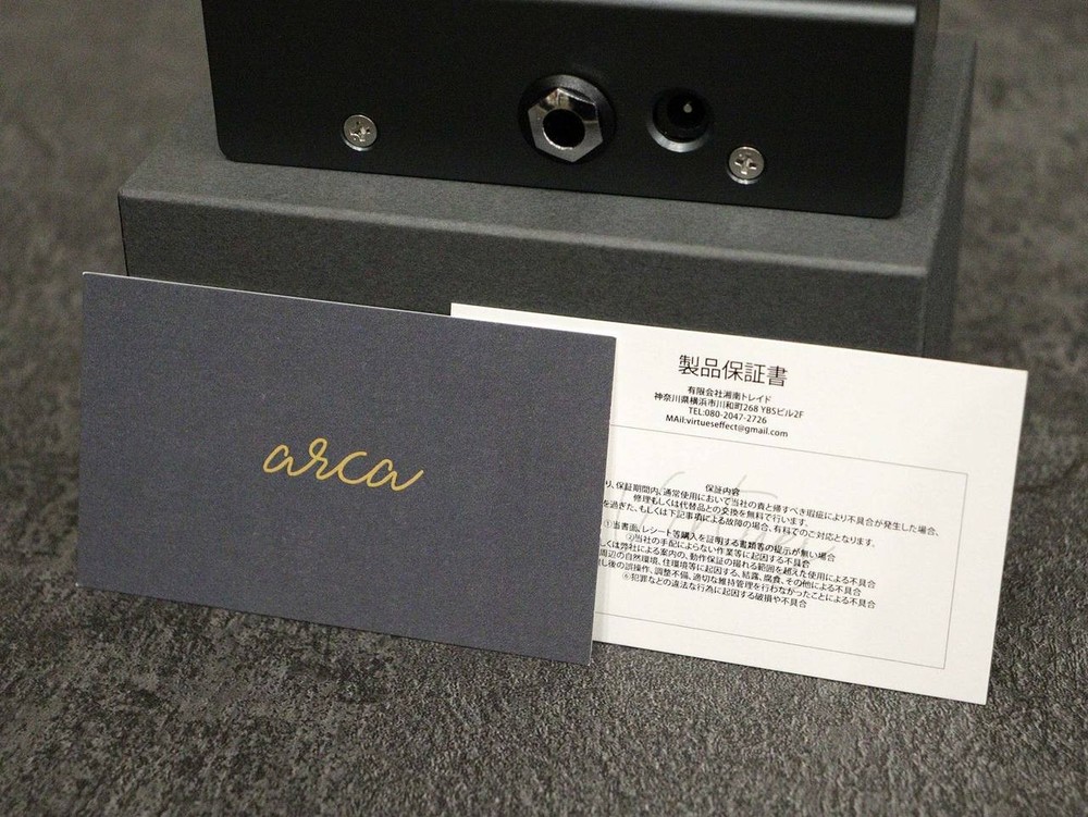 VIRTUES arca Fuzz Pedal 7635 Tested & Works