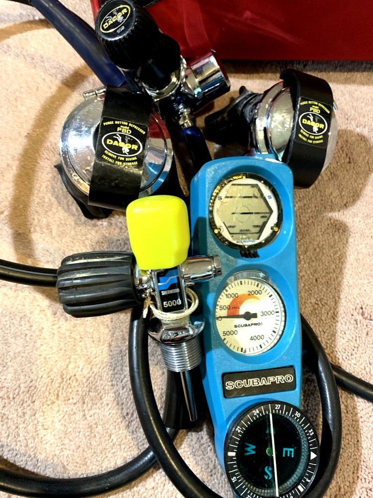 SCUBAPRO CONSOLE, RUGULATOR, VALVE $200
