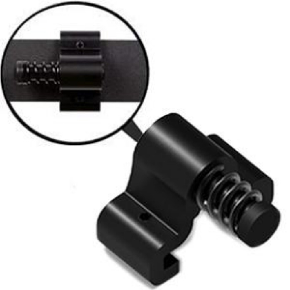 Barn Door Stopper with Spring - Prevents Rollers from Sliding Off the Track