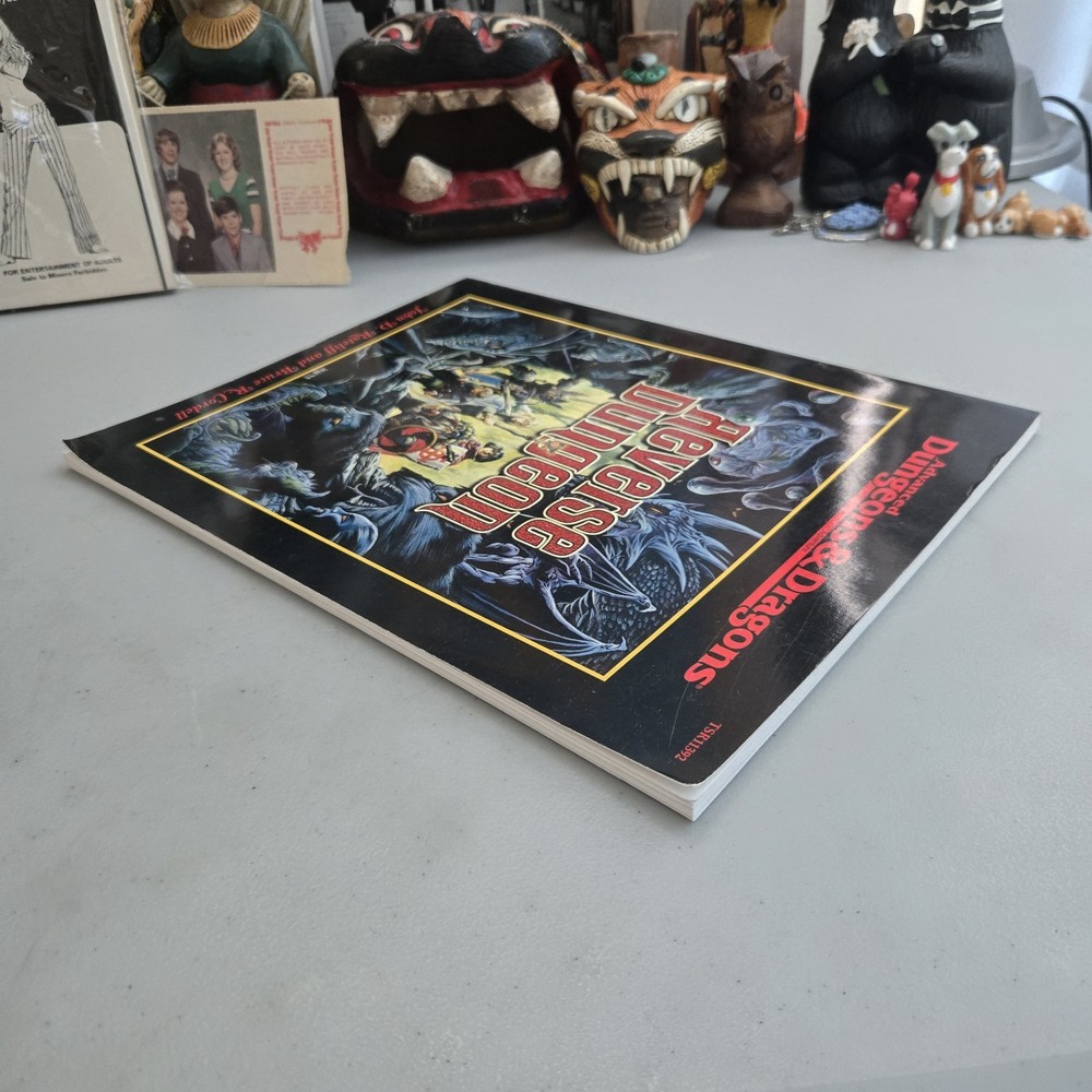Reverse Dungeon Advanced Dungeons & Dragons D&D TSR - OOP Softcover