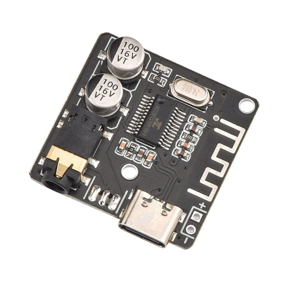 HiLetgo 5pcs Bluetooth 5.0 Mp3 Lossless Decoder Board VHM-314 USB-C Audio Blueto