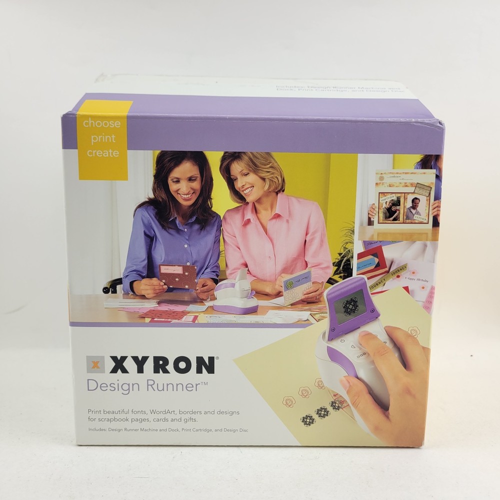 Xyron 24139 Design Runner Handheld Cordless Printer