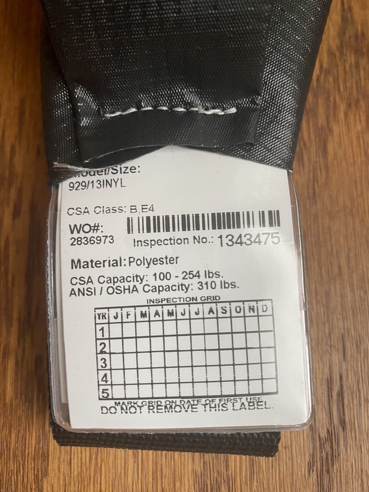 929/13INYL MILLER HONEYWELL SOFSTOP PACK SHOCK ABSORBING PACK W/O Hardware