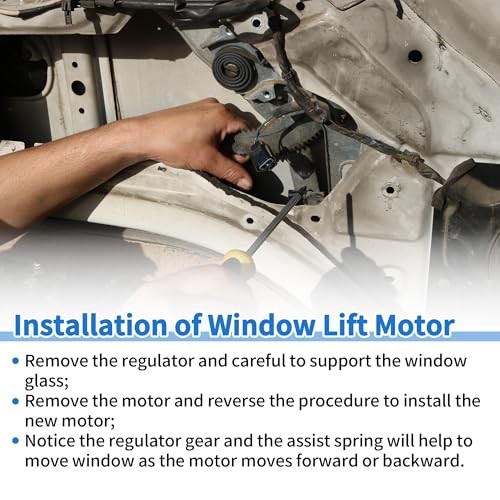 Front Left Front Right Power Window Regulator Lift Motor for Dodge Durango