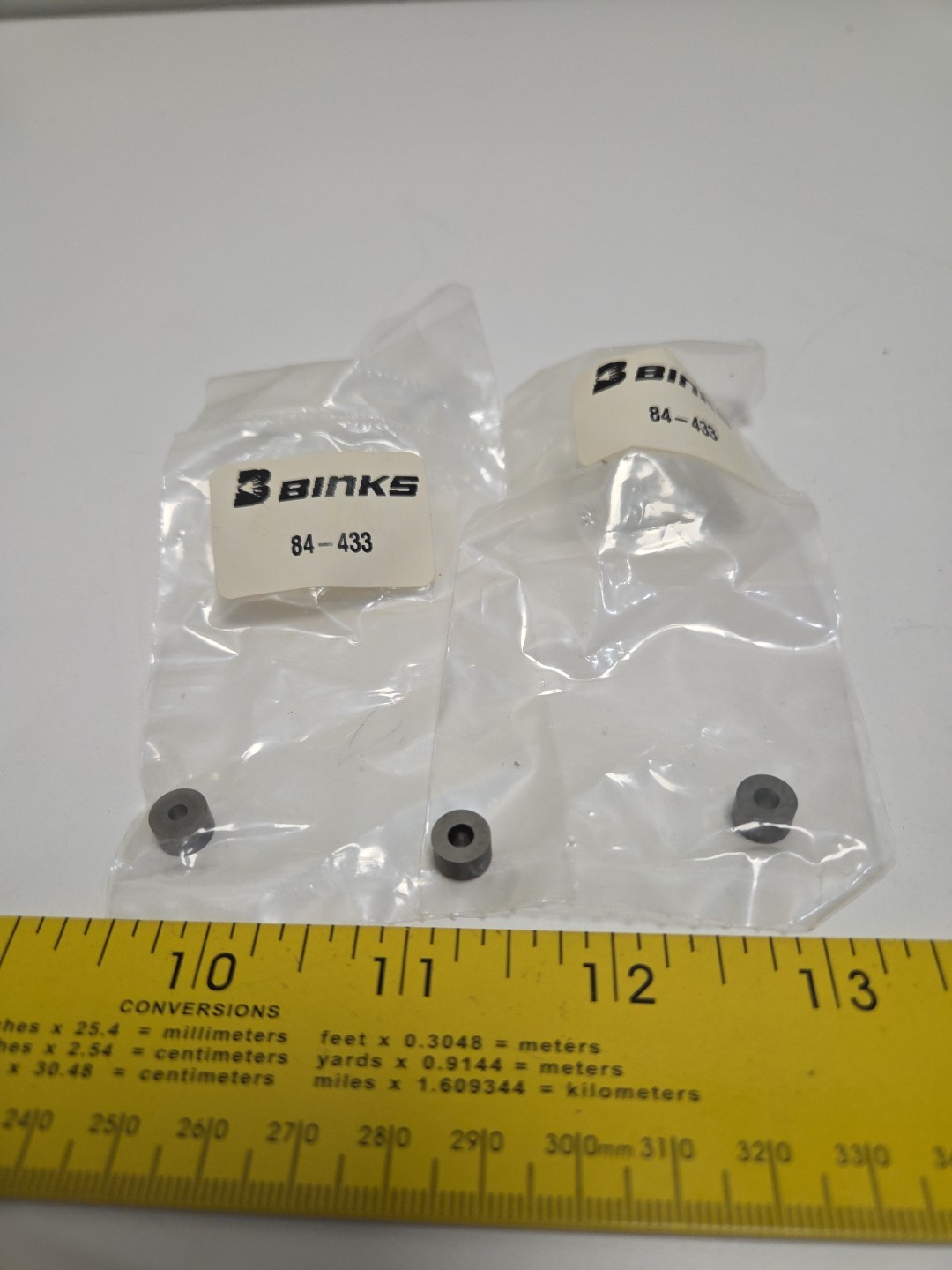 Binks 84-433 TC Seat Lot Of 3