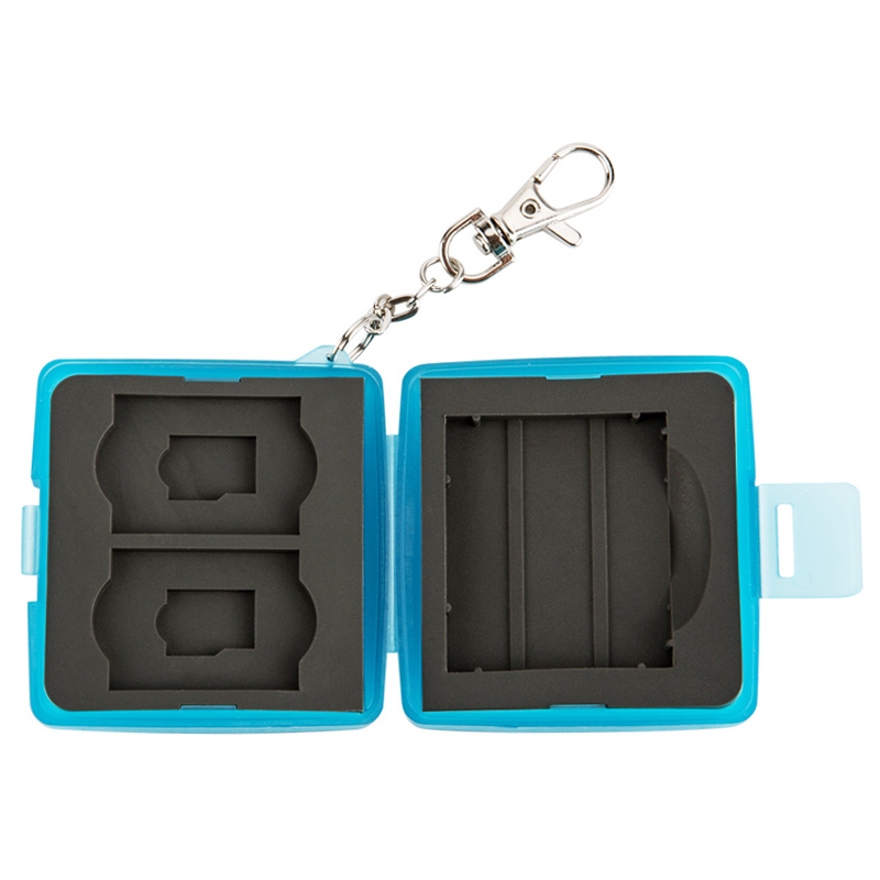 JJC Small Compact Memory Card Case For 1 CF + 2 SD SDHC SDXC + 2 TF MSD Micro SD