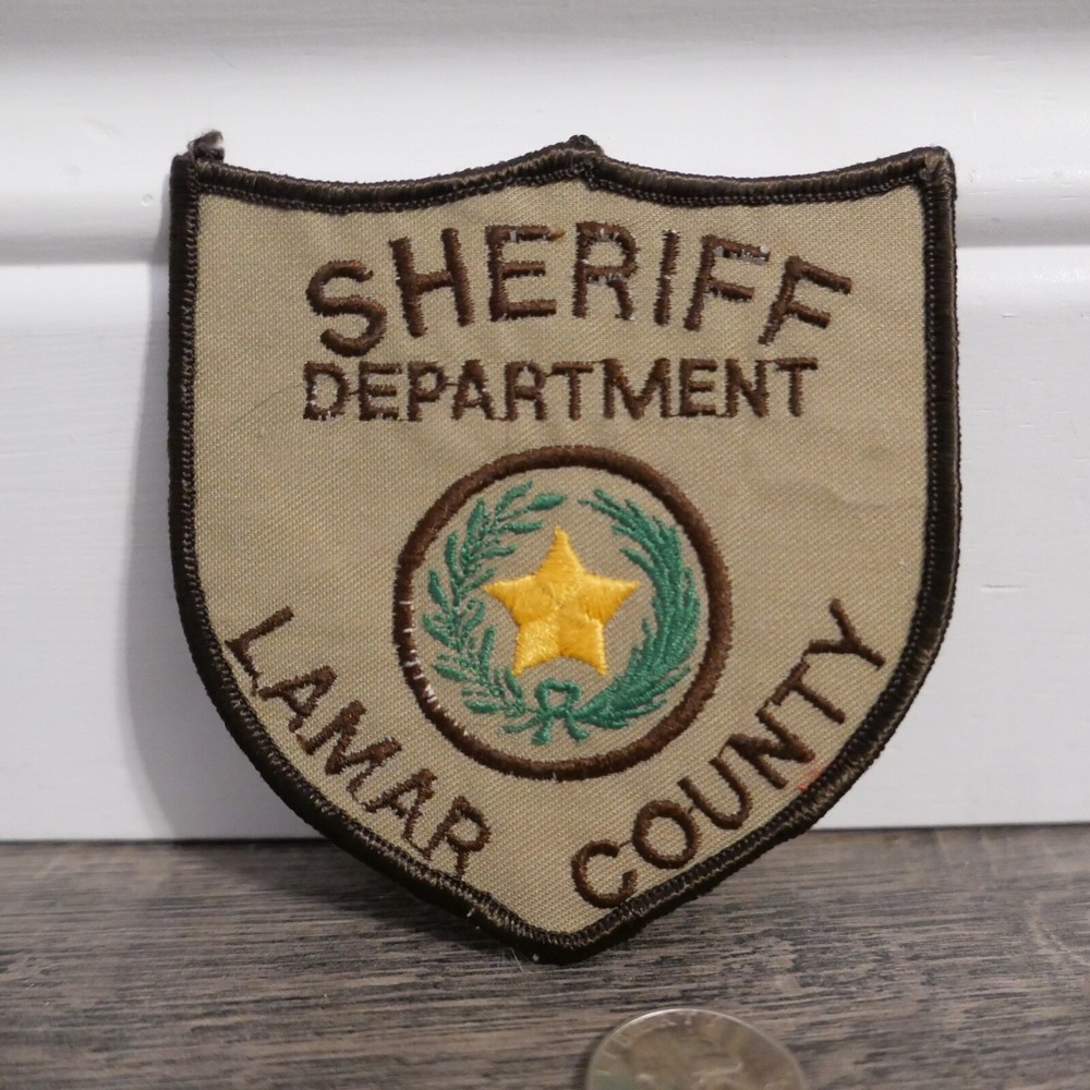 Obsolete Lamar COunty Sheriff Department Patch !!!