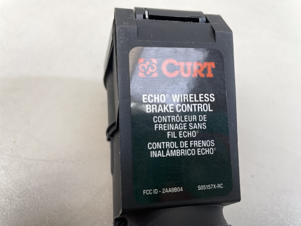 CURT 51180 ECHO WIRELESS MOBILE ELECTRIC BRAKE CONTROLLER BLACK TRAILER