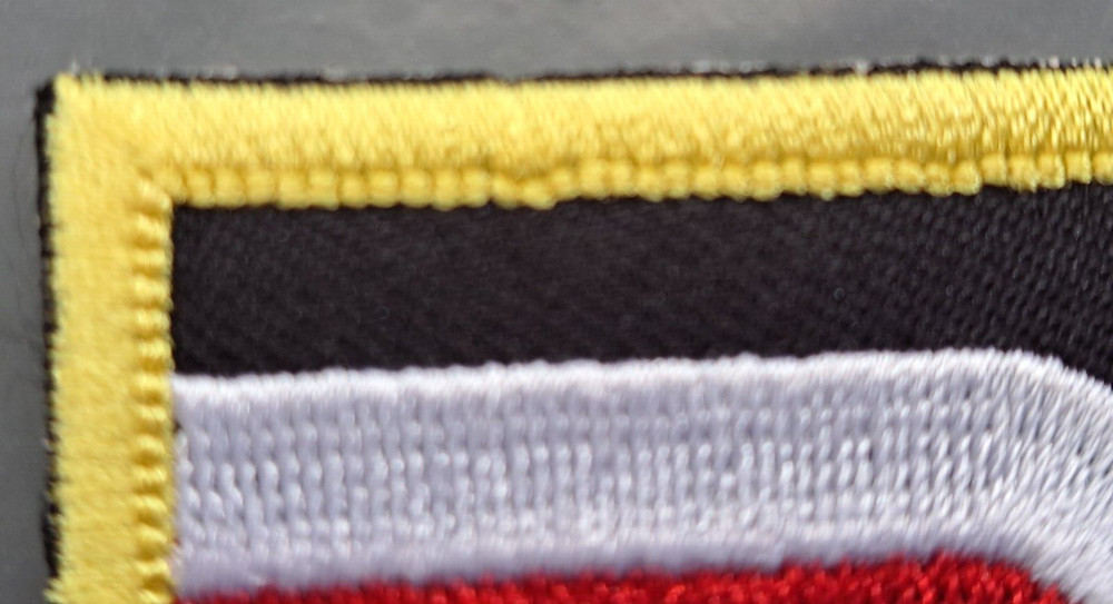 New Zealand Maori Flag Embroidered Rectangular Patch