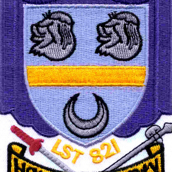 USS Harnett County LST-821 Patch