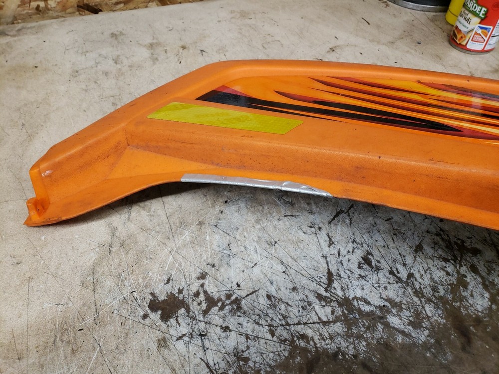 06 right hand Crossfire Side Panel Right Orange Lower 4606-260