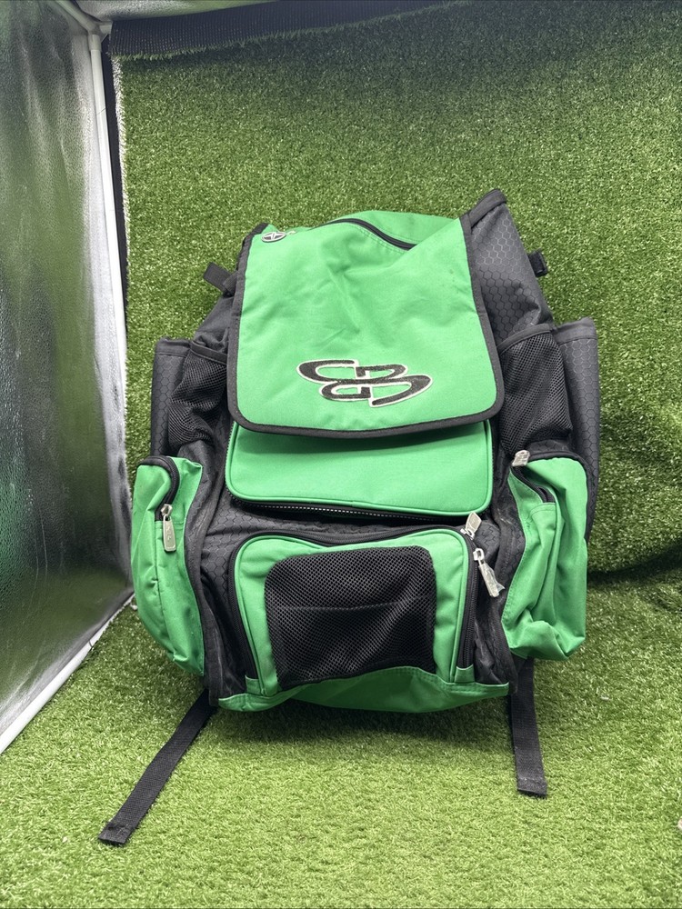 Boombah Superpack Softball Bag Bat BackPack Green