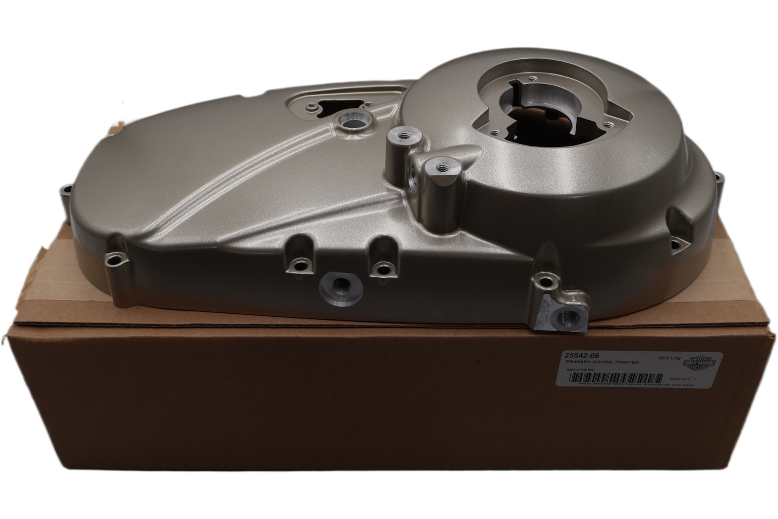 25542-06 NEW OEM 2006-2010 BUELL XB XB9 XB12 PRIMARY COVER METALLIC MAGNESIUM