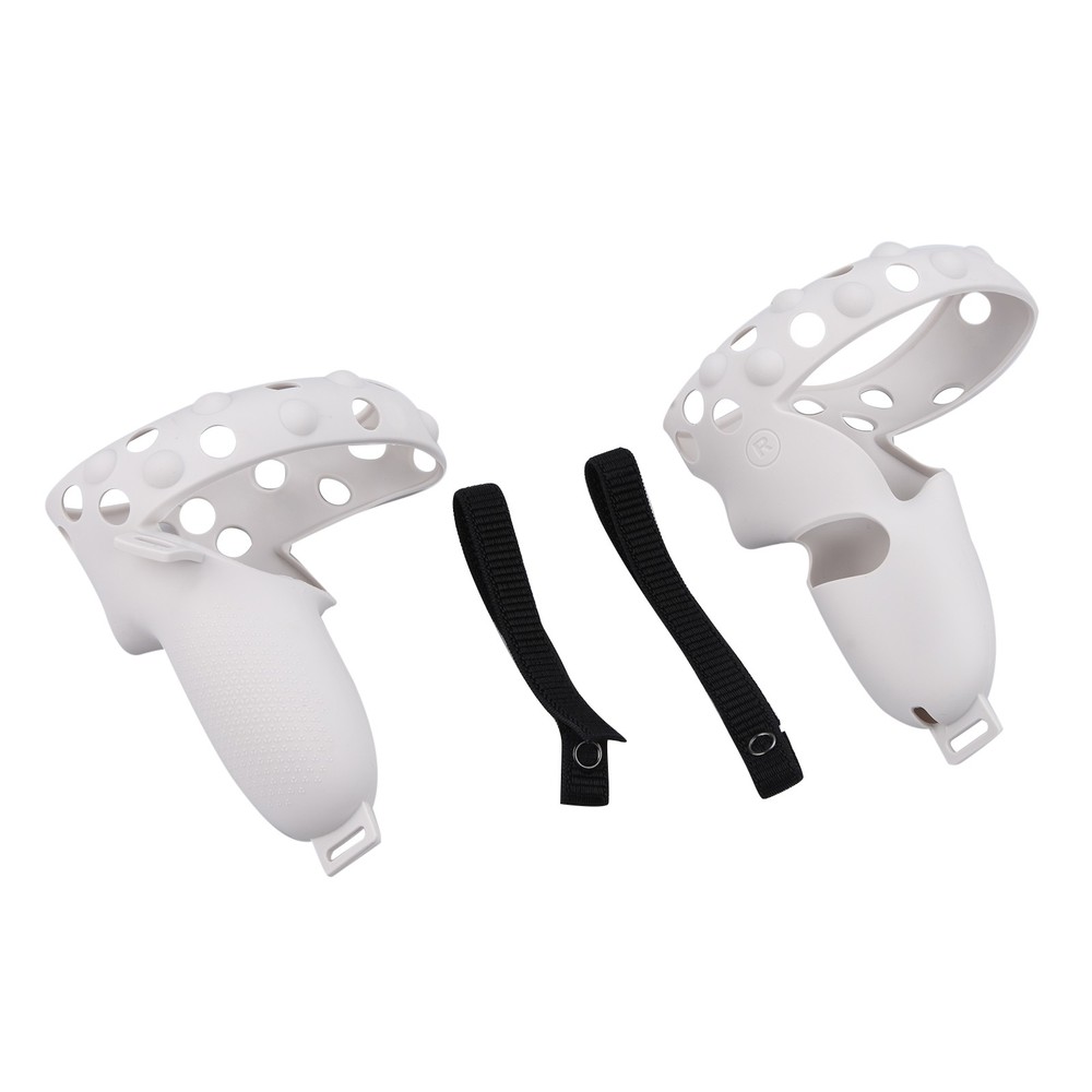 Nylon+ Silicone Handle Grip Cover Protect Sleeve Strap For Oculus Quest 2 VR
