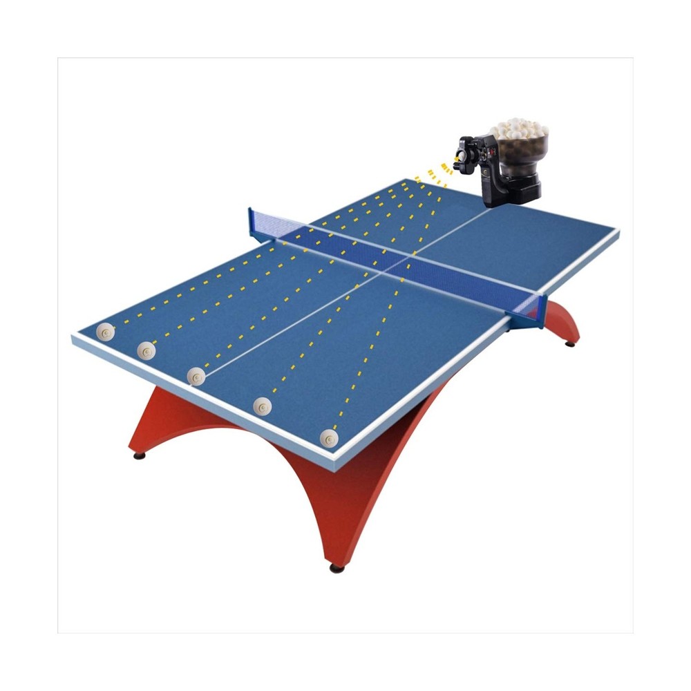 Table Tennis Robot Ping Pong Ball Machine S101 Automatic Table Tennis Machine...