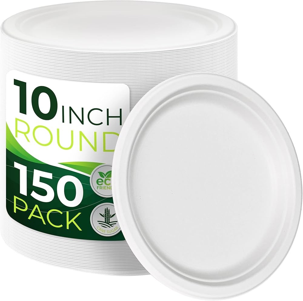 postable Paper Plates, Heavy Duty, Eco Friendly, Biodegradable