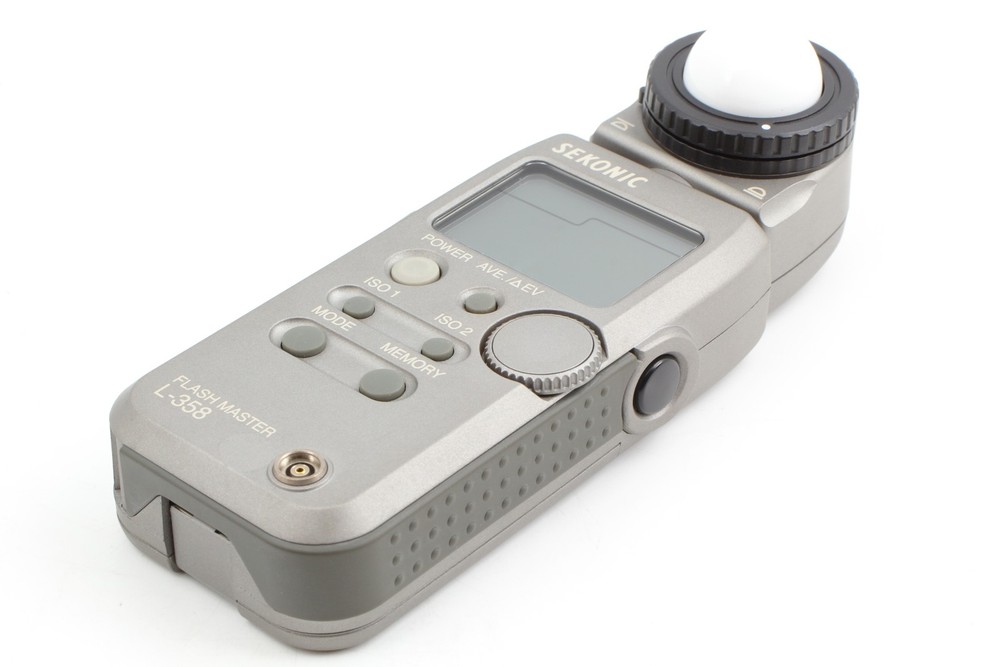 [MINT w/case] Sekonic L-358 Flash Master Digital Light Meter From JAPAN