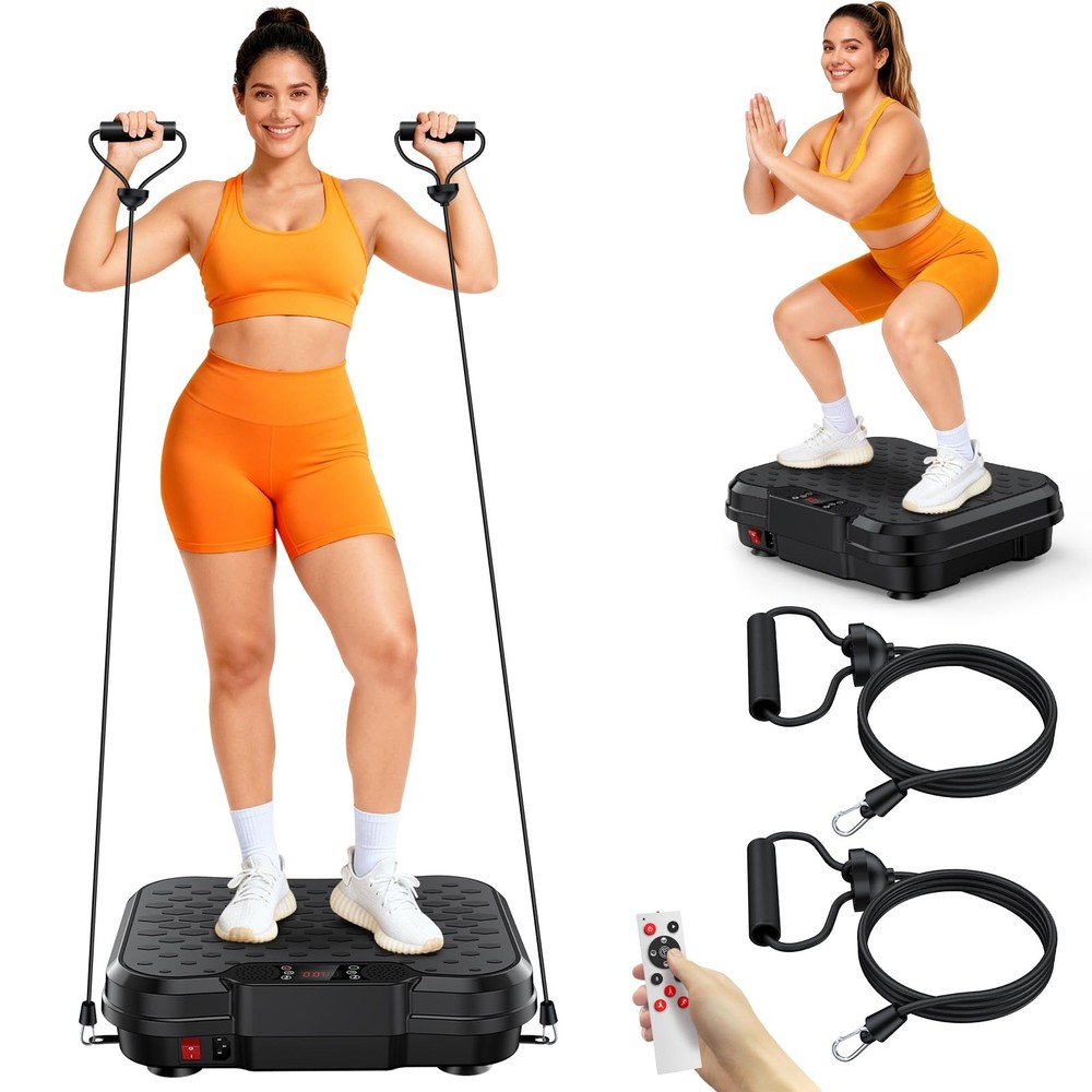Vibration Plate Exercise Machine for Lymphatic Drainage, Vibration Platform f...
