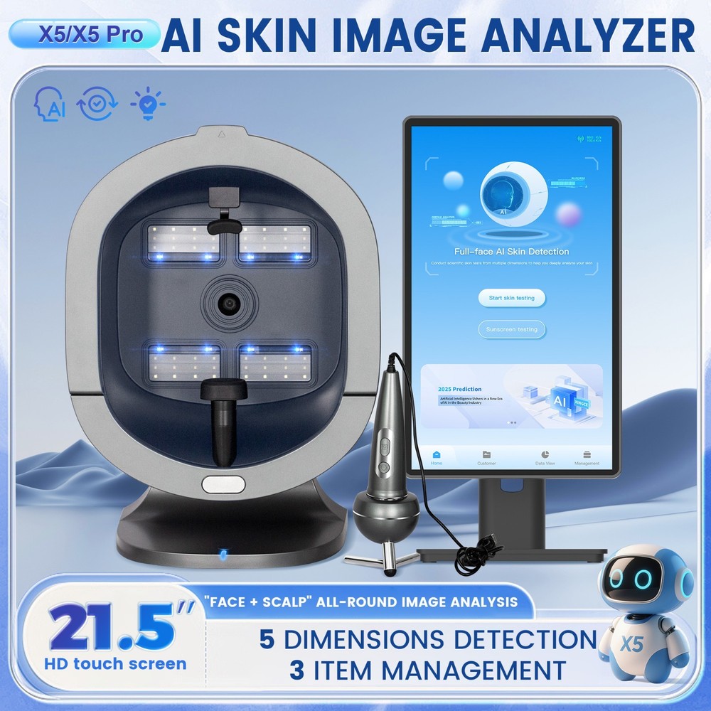 Artificial Intelligence Facial and Scalp Comprehensive Image Analysis X5Pro