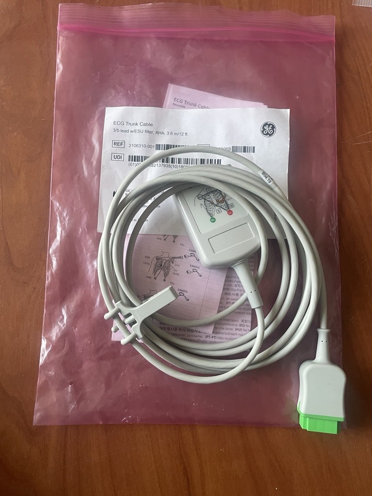 GE (ref.2106310-001) ECG Trunk Cable