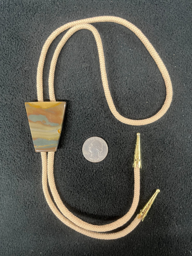 Picture Jasper Western Bolo Tie