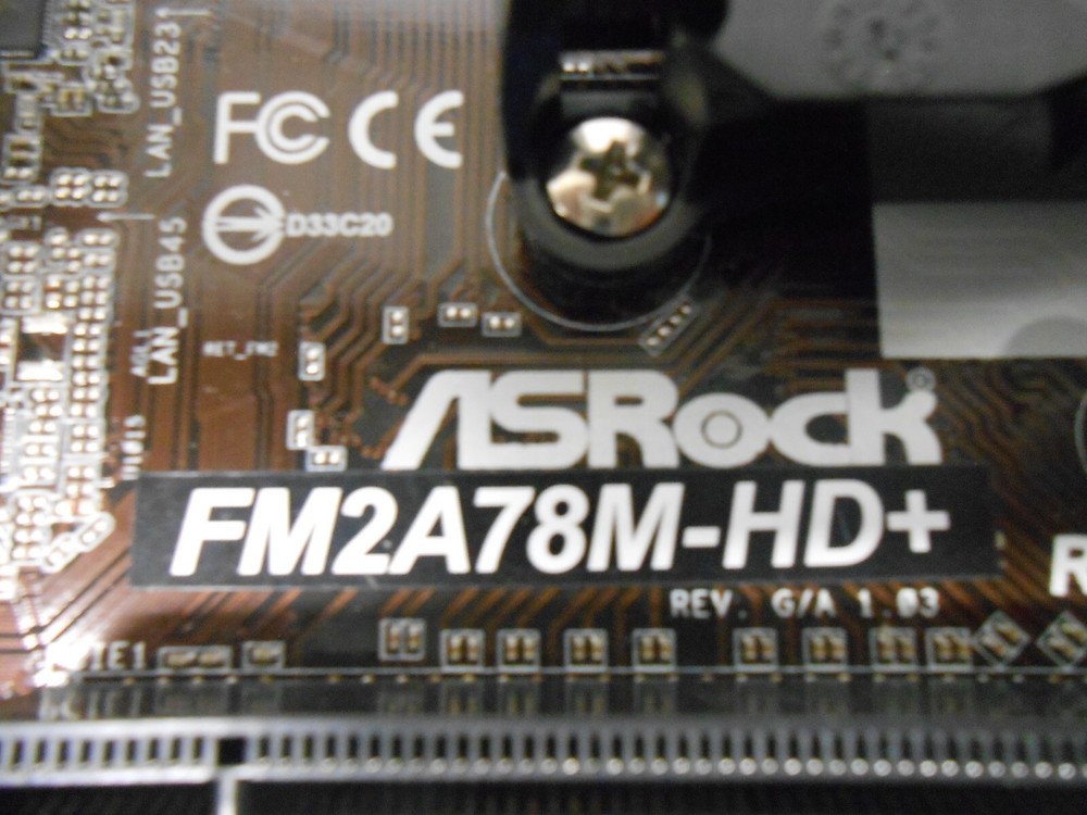 ASRock FM2A78M-HD+ Socket FM2b Motherboard