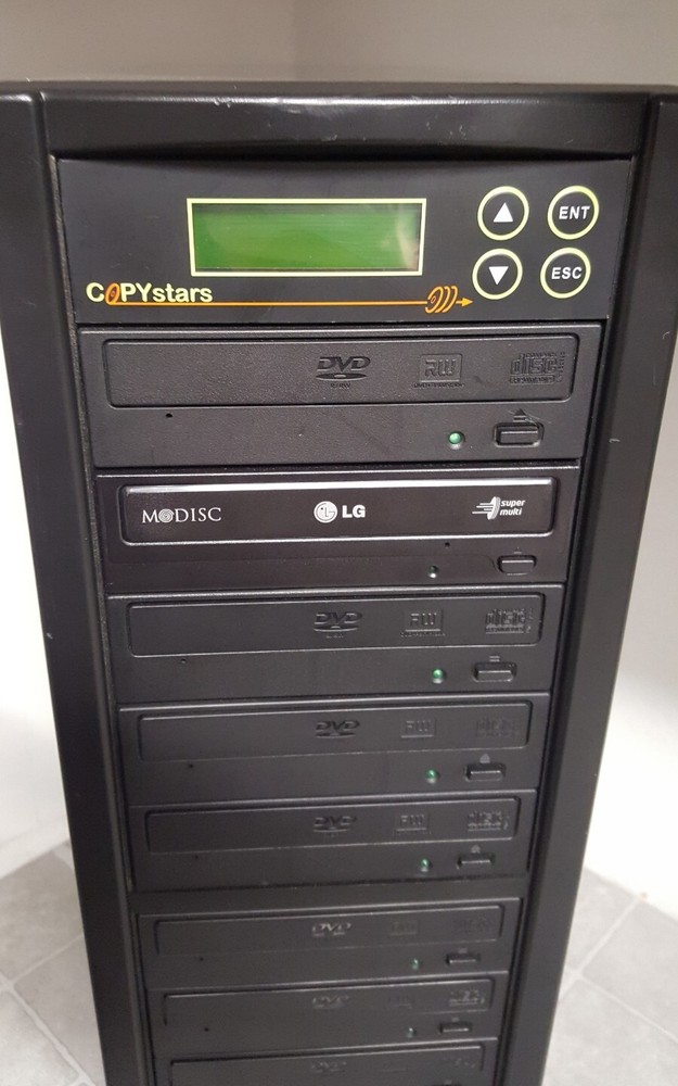 Copystars DVD/CD Modisc LG Burners Writer Duplicator Tower