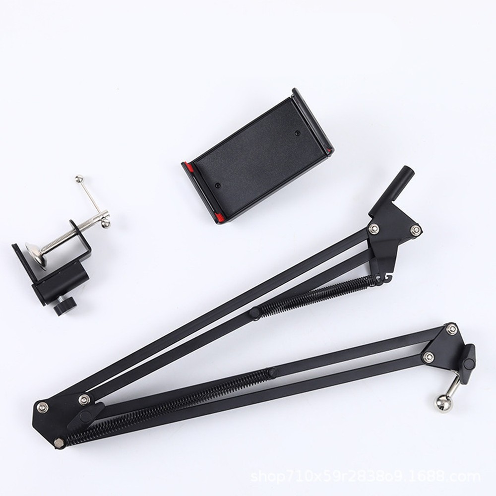 360° Rotation Adjustable Bed Mount Foldable Bracket for 4.72"-7.08" Phone&Tablet