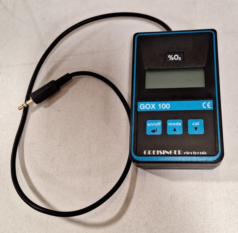 Greisinger GOX 100 Oxygen Analyzer %O2 Meter
