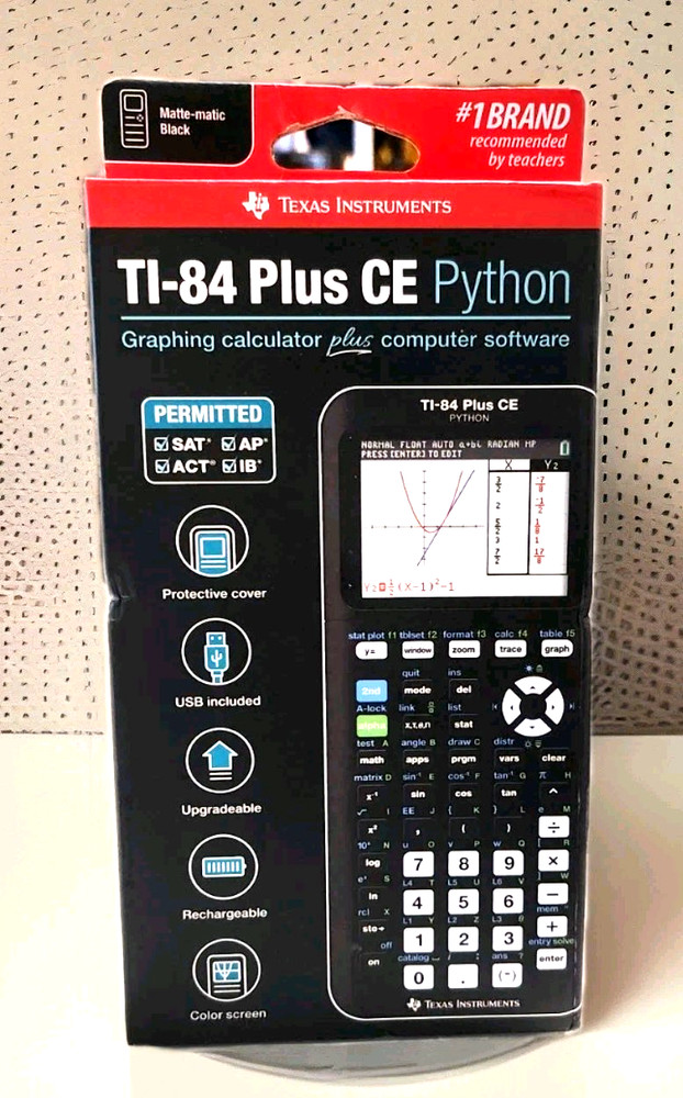 Texas Instruments TI-84+ CE Python Graphing Calculator NEW FAST SHIP