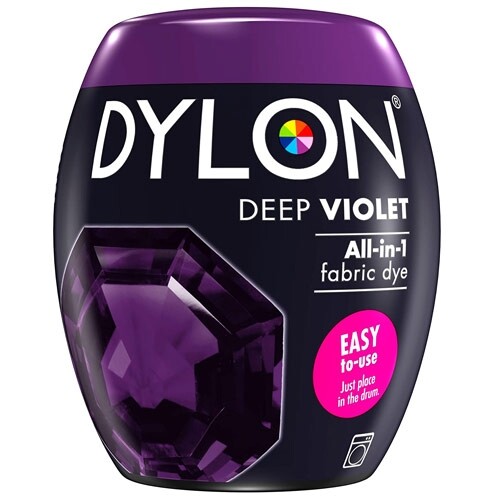 Dylon Machine Dye Eco Reactive Low Impact Pods - Deep Intense Violet