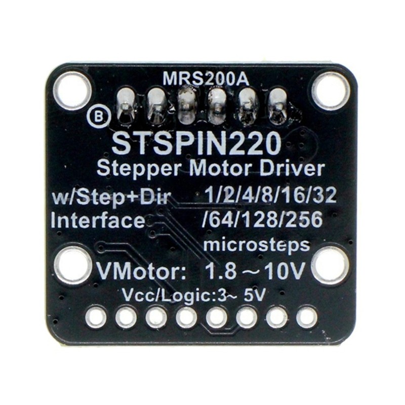 Current Stepper Motor Driver STSPIN220 Stepper Motor Driver Module 1.8V-10V