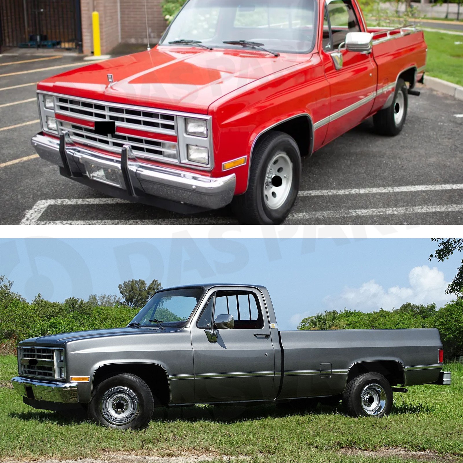 For 73-87 Chevy & GMC C/K Pickup Rocker Panel Cab Corner & Floor Pan & Supports