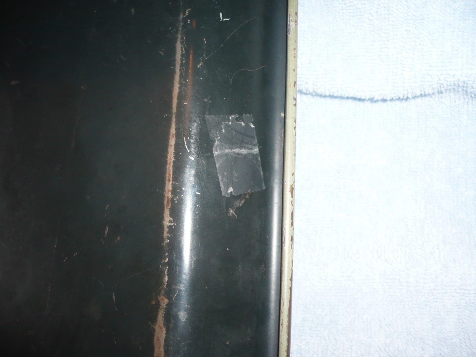 ca. 1915 hanfords Ice Cream metal tray made by kaufmann and strauss co. new york