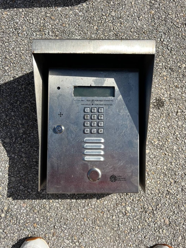 Commercial Gate Intercom Keypad Entry System – Stainless – SES