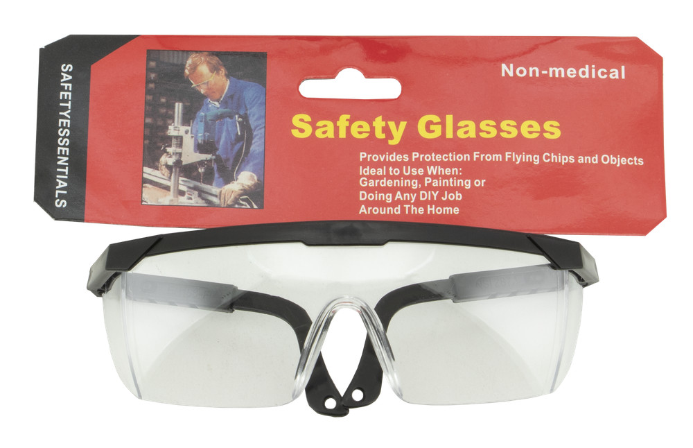 Safety Glasses Yellow, Blue, Black