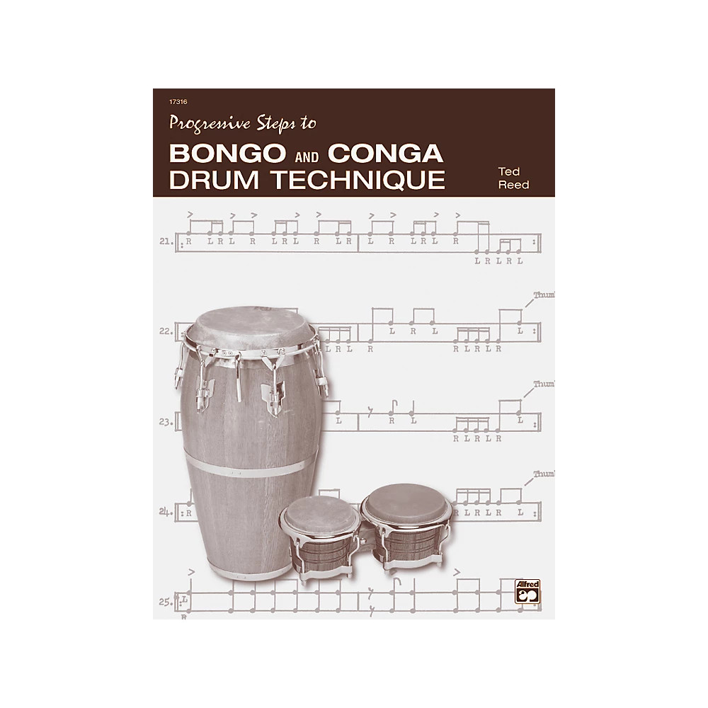 Alfred Bongo and Conga Drum Technique Book