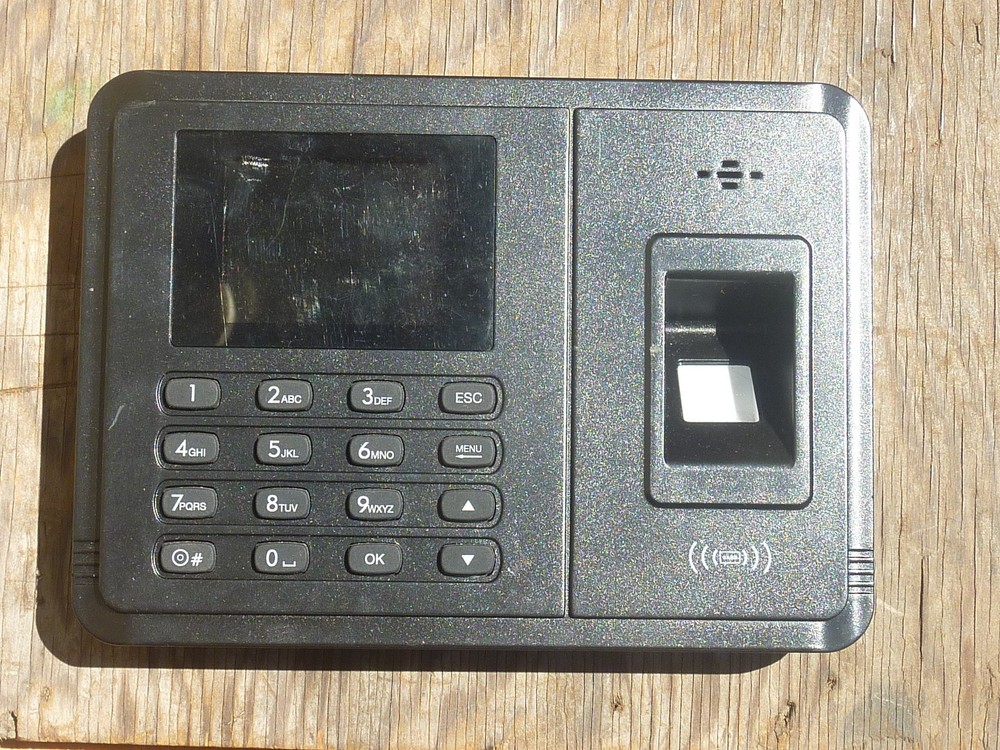 biometric fingerprint attendance time clock