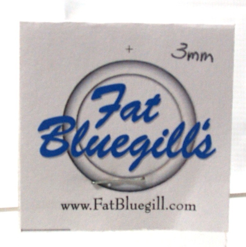 Fly-Tying 3mm Flat Bead Bug Collars Nymph Fly Tying 100 pcs #403