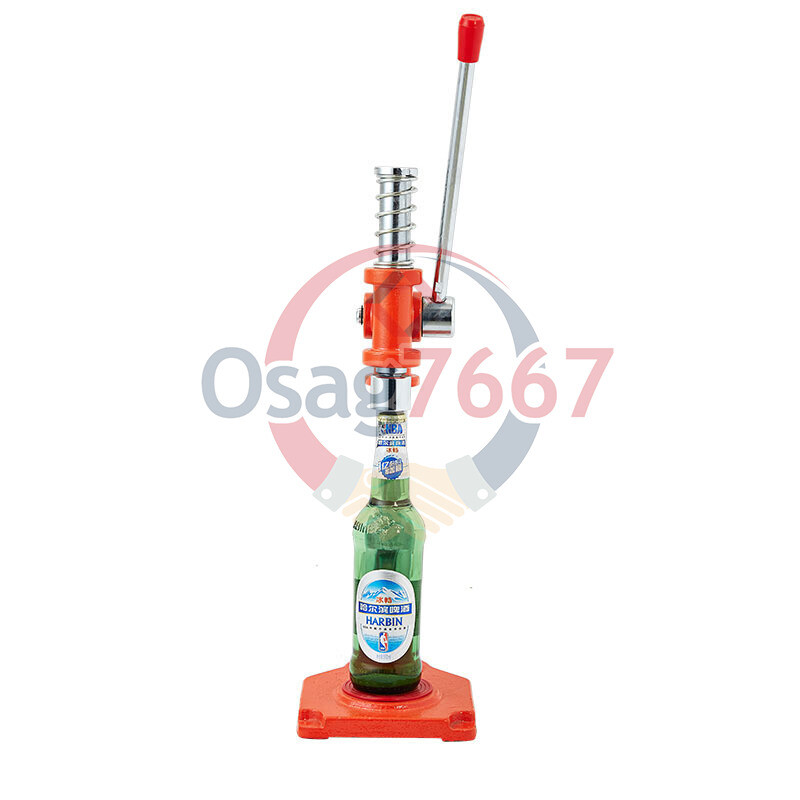 one YG-60 Beer Glass Bottle Capping Machine Multipurpose Manual Capping Machine