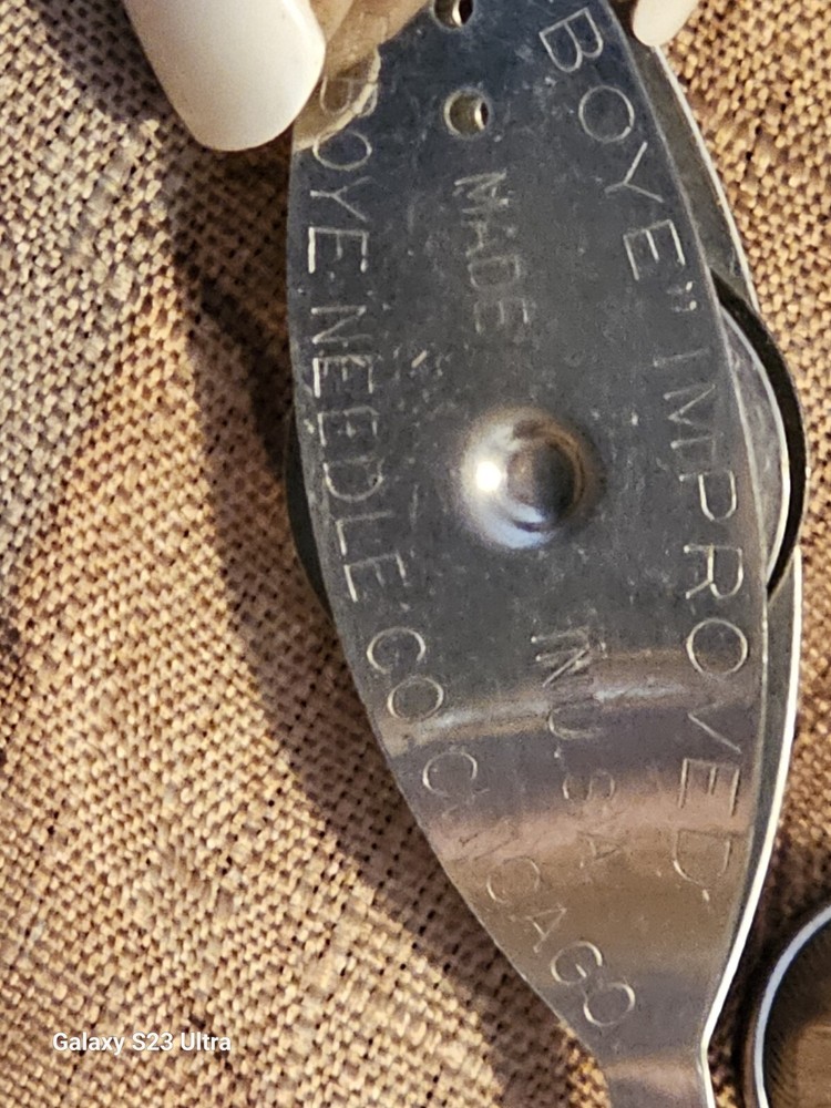 Old Thimbles And Sewing Supplies