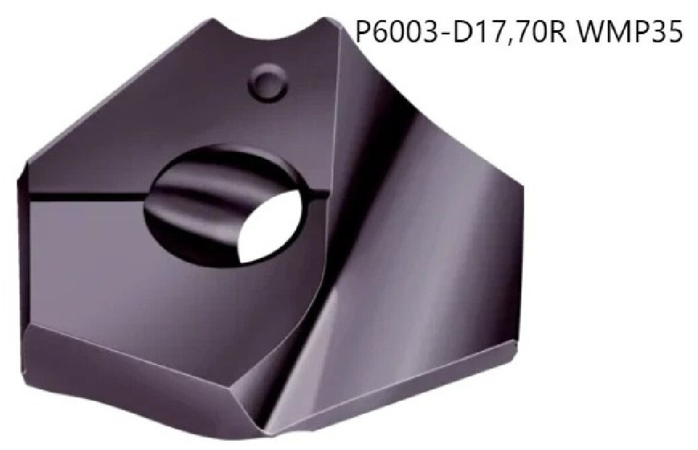 1 PCS  ORIGINAL  INSERTS       P6003-D17,70R WMP35
