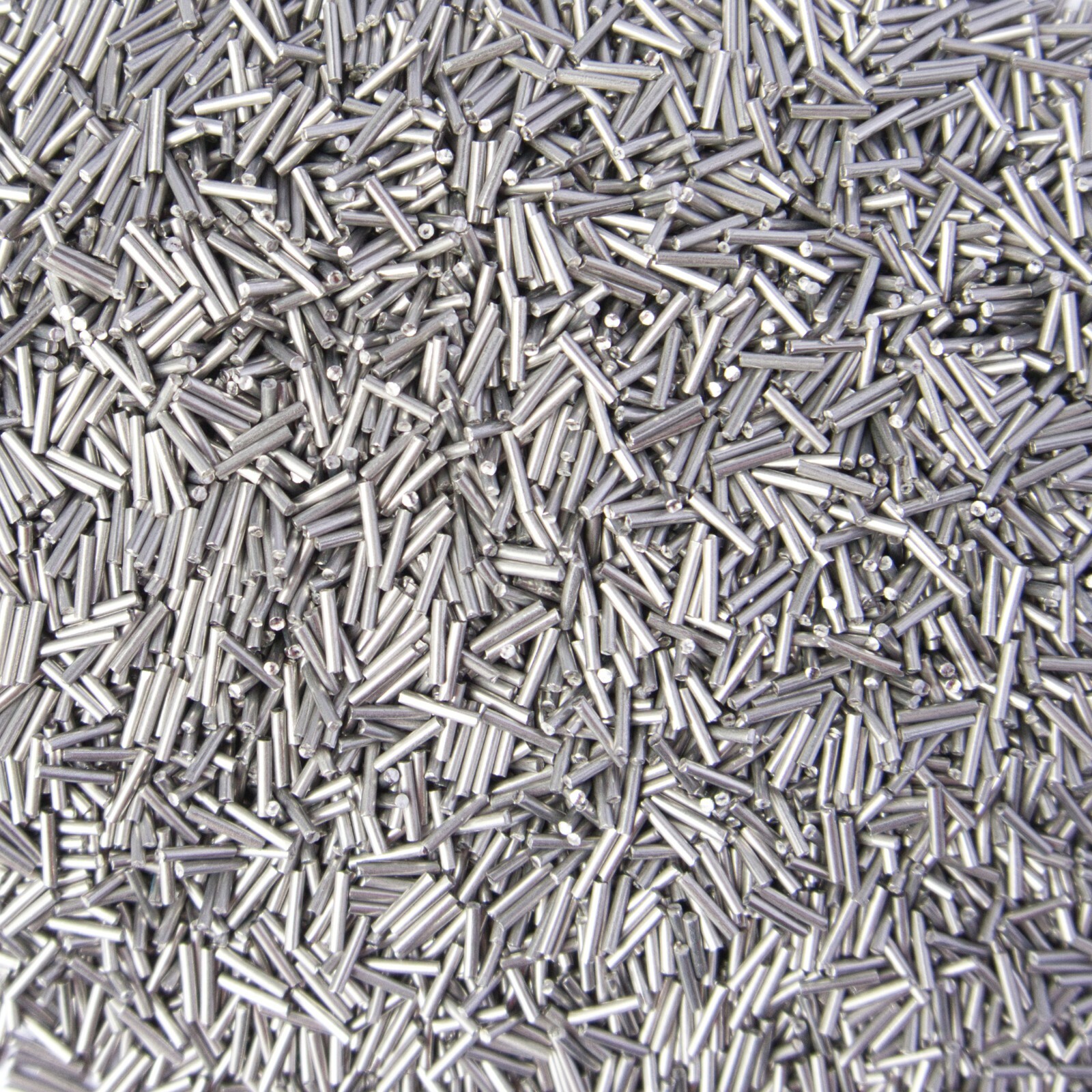 10 lb Stainless Steel Tumbling Media Pins - 0.047" Diameter, 0.255" Length