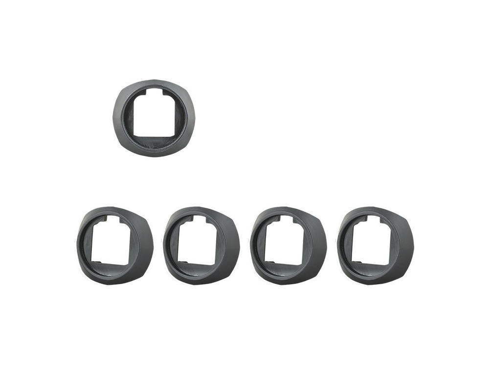 Eurofender Tempo Fixing Plate One size Black