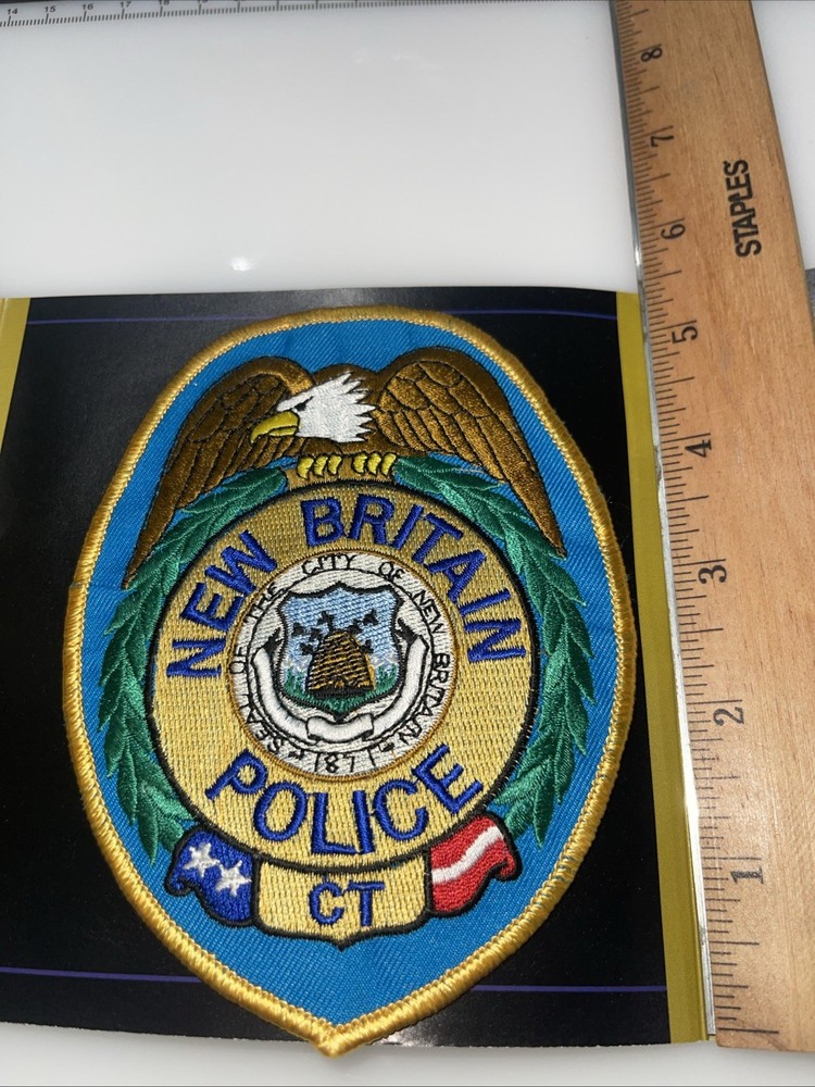 New Britain police department shoulder patch