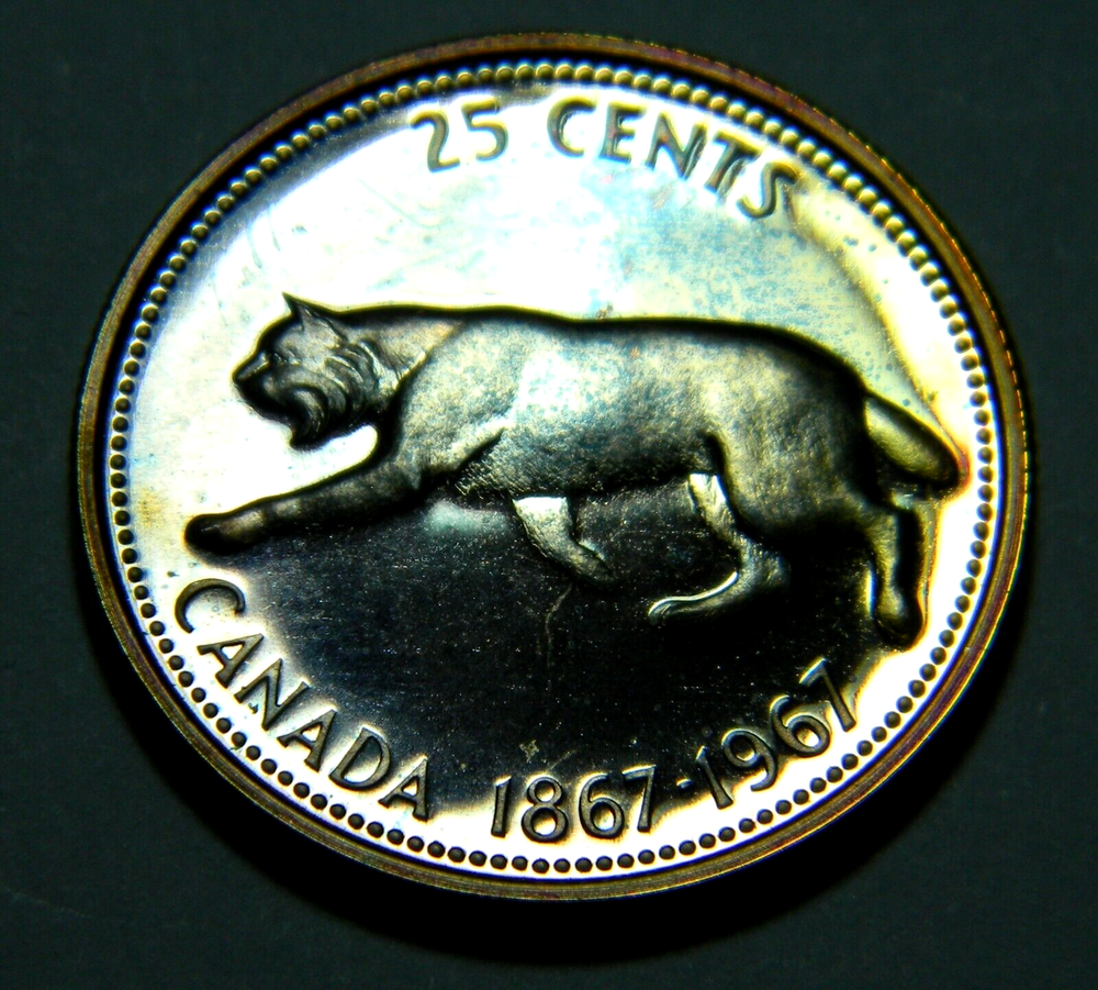 1967 Canada Confederation Centennial 6 Coin Proof Like Set (07106)