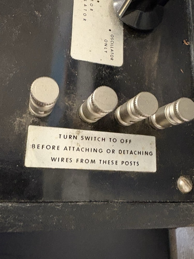 Instructograph Electronic Training Unit Signal Generator Morse Code Tester AS IS