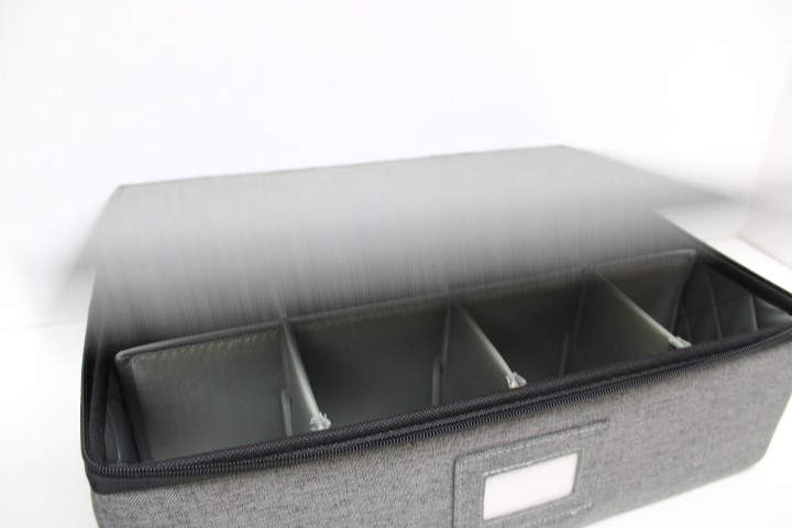 Hard Shell Storage Containers 5-Piece Set Moving Boxes for Dinnerware, Glasses