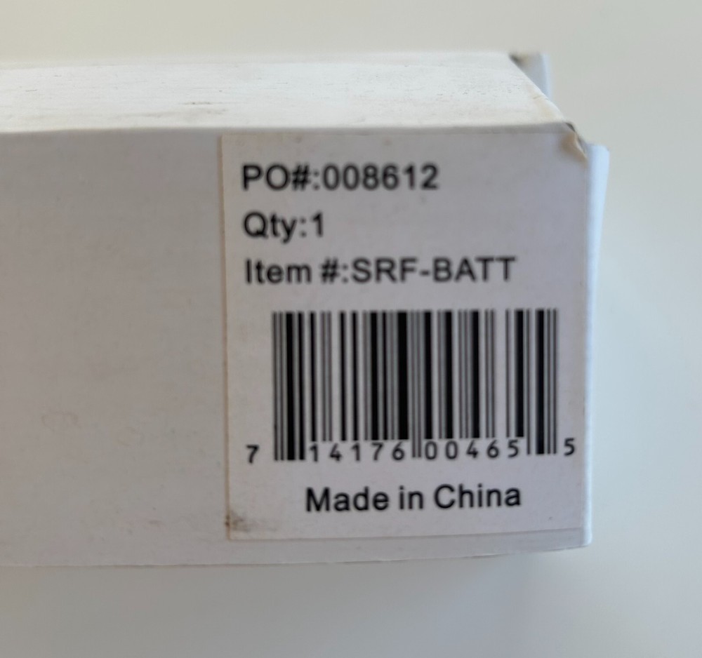 American Lighting Wall Control SRF-BATT