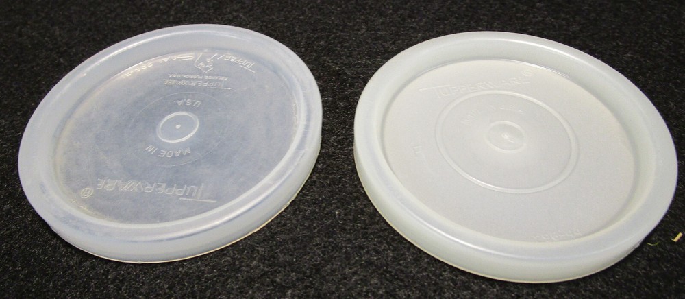 Tupperware Shear Lids 296 Lot (5)